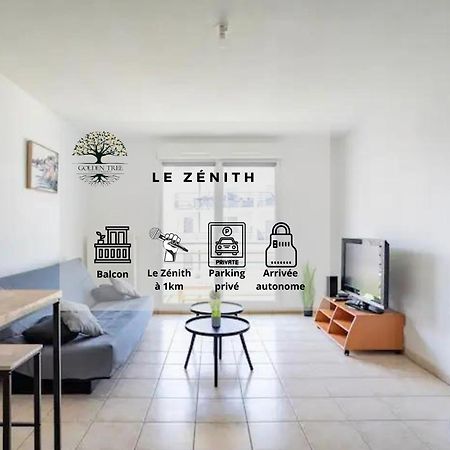 Appartement Le Zénith - GOLDEN TREE - Parking privé&WIFI - 5 min Zénith de Strasbourg Extérieur photo